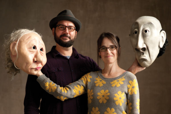 Photo by DesignEgg • Dimensions: 1200 x 800px • File Type: JPG • File Size: 408 KB Andrew Phoenix and Kate Braidwood, Co-Artistic Directors of WONDERHEADS, a physical theatre company specializing in full-face mask performance. Photo by DesignEgg.